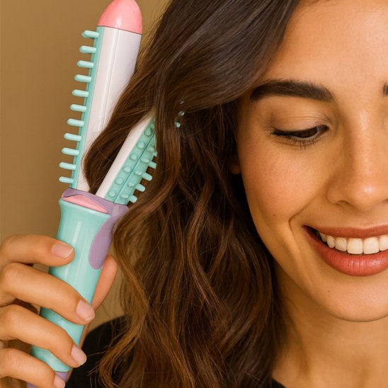Brosse chauffante 